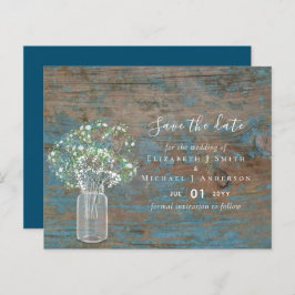 BUDGET Rustisch hout Gypsophila redt de data