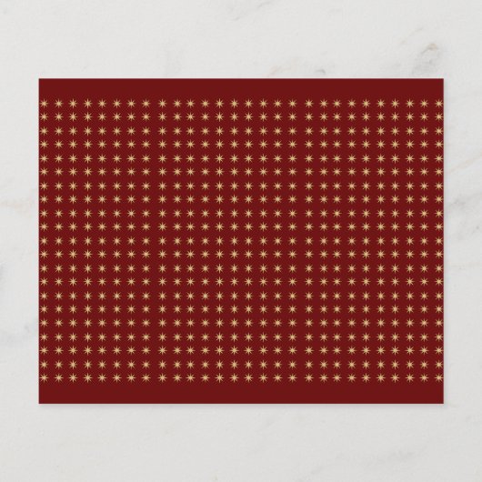 Budget Rustisch Land Red Gold Photo Afstuderen (Achterkant)