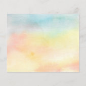 Budget Safari Animals Baby shower Uitnodiging (Achterkant)