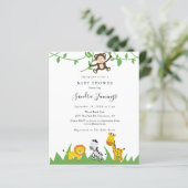 Budget Safari Baby shower Oerwouden (Staand voorkant)