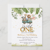 Budget Safari Foto 1e Wild Een Eerste Verjaardag (Voorkant)