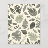 Budget Safari Storybook Wild One Boy Baby shower (Achterkant)