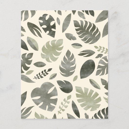 Budget Safari Storybook Wild One Boy Baby shower (Achterkant)