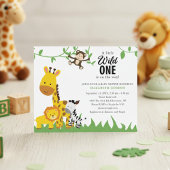 Budget Safari Wild One Baby Shower Jungle Dieren 