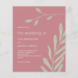 Budget Sage Foliage Dusty Roos Weddenschap