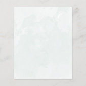 Budget Sage Green Eucalyptus Weddenschap (Achterkant)