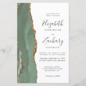 Budget Sage Green QR Code Wedding (Voorkant)