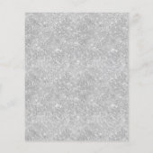 Budget Sage Groene Jurk Quinceañera Save the Date (Achterkant)