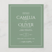 BUDGET Sage MONOCHROME Weddenschap (Voorkant)