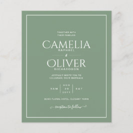 BUDGET Sage MONOCHROME Wedstrijders Flyer