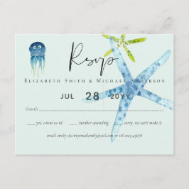 BUDGET Salife Beach Ocean Wedding Briefkaart