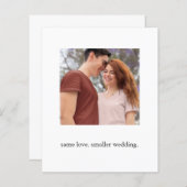 Budget Same Love Smaller Weduwfoto Livestream (Voorkant / Achterkant)