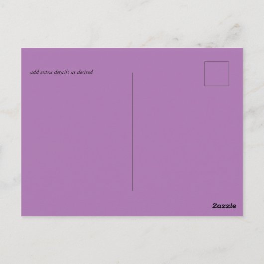 BUDGET samenvatting Regenboog Waterverf Bruiloft Briefkaart (Achterkant)