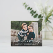 Budget Santa New Home Stop Photo Holiday Movement (Staand voorkant)