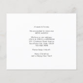 Budget Santa New Home Stop Photo Holiday Movement (Achterkant)