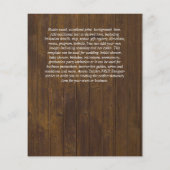 BUDGET SAVE DATES Goud Folie Glitter Look Abstract (Achterkant)