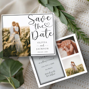 Budget Save Our Date 3 Foto Huwelijk