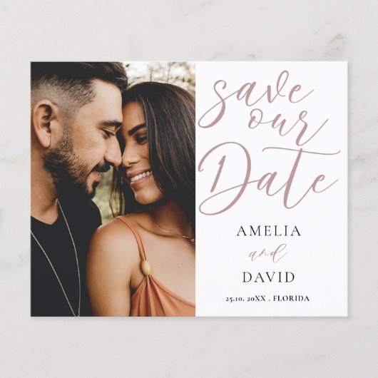 Budget Save Our Date QR Code (Voorkant)