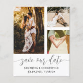 Budget Save Our Date Zwart & Wit 3 Foto (Voorkant)