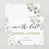 BUDGET Save the date. (Voorkant / Achterkant)