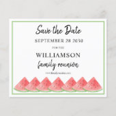 Budget Save the Date Watermelon Family Reunion (Voorkant)