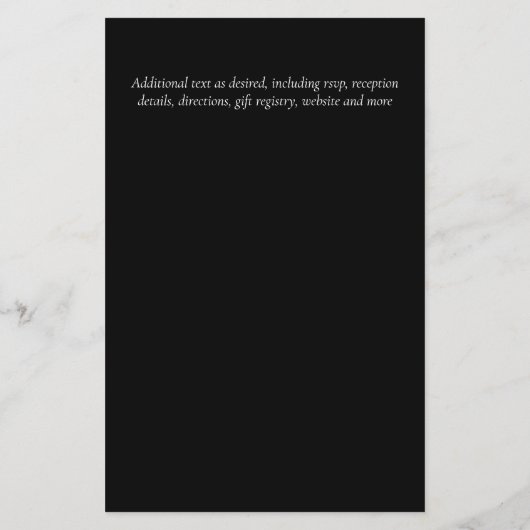 BUDGET Save The Dates Magenta Bloemenkrans (Achterkant)