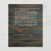 BUDGET SAVE THE DATES Rustieke Zonnebloemen Paars (Achterkant)