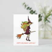 Budget Schattige Happy Halloween Witches Party (Staand voorkant)