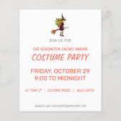 Budget Schattige Happy Halloween Witches Party (Achterkant)