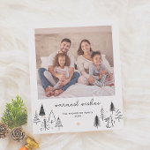 Budget Schattige Kerstbomen Groet Foto Vakantie
