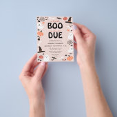 Budget Schattige Little Boo Bijna terecht Baby sho Flyer (Hand)
