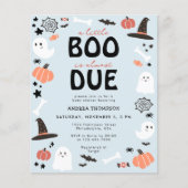 Budget Schattige Little Boo Bijna Verschuldigd Jon Flyer (Voorkant)