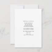 BUDGET Schattige Minimaal We hebben nieuw adres ve Notitiekaartje (Achterkant)