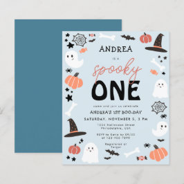 Budget Schattige Spooky One Halloween Boy 1st Verj