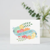 Budget Schattigee Florals Moederdag Kaart (Staand voorkant)