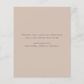 Budget Schattigee Geboorte Vrolijke Kerstmis Kaart (Achterkant)