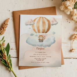 BUDGET Schattigee Tijger Hete Luchtballon 1e Verja