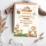 Budget Schattigee Waterverf Dragon Baby shower Flyer<br><div class="desc">Introductie van onze schattige Waterverf Dragon Baby shower Invitation, de perfecte manier om de grillige en betoverende toon te zetten voor uw aankomende feest! Vier de aanstaande komst van een kleintje met dit charmante en unieke uitnodigingsontwerp. Vervaardigd met zorg en een vleugje magie, steelt onze waterverf drakenillustratie het show met...</div>
