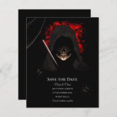 Budget Schedel donkere sombere gotische heiligsche (Voorkant / Achterkant)