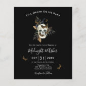 BUDGET schedel tot de dood ons deelhuwelijk uitnod (Voorkant)