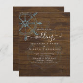 BUDGET Scheepsstuur Bruiloft (Voorkant / Achterkant)