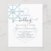 BUDGET Scheepsstuur Bruiloft (Voorkant)