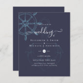 BUDGET Scheepsstuur Bruiloft (Voorkant / Achterkant)