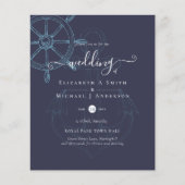 BUDGET Scheepsstuur Bruiloft (Voorkant)