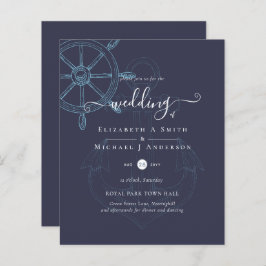 BUDGET Scheepsstuur Bruiloft