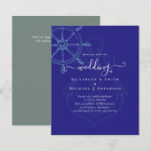 BUDGET Scheepsstuur Bruiloft (Voorkant / Achterkant)