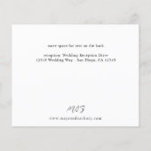 Budget schelpen & witte bloemen Details Flyer (Achterkant)