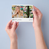 Budget School Spirit 6 Foto Afstuderen Black G an Flyer (Hand)