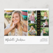 Budget School Spirit 6 Foto Afstuderen Black G an Flyer (Voorkant)