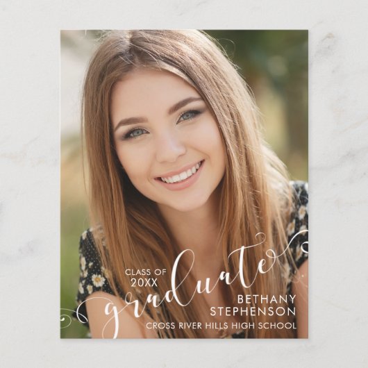 Budget Script 2 Foto Afstuderen aankondiging (Voorkant)